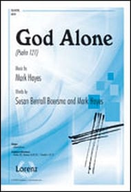 God Alone SATB choral sheet music cover Thumbnail